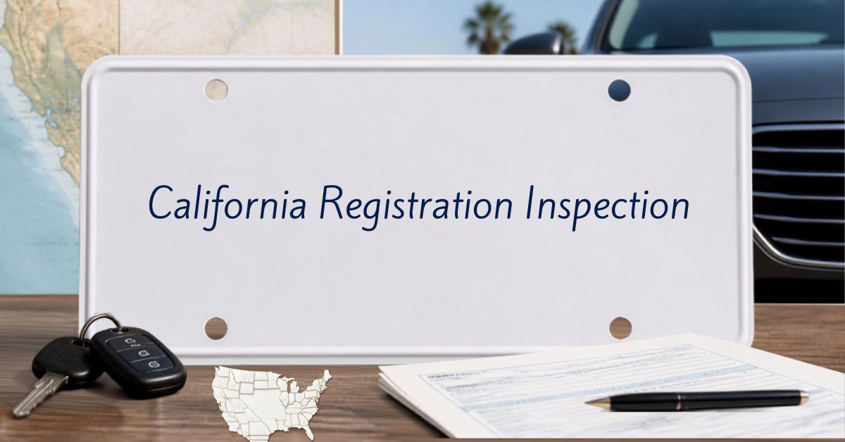 California Registration Inspection