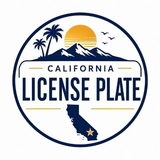 California License Plate logo
